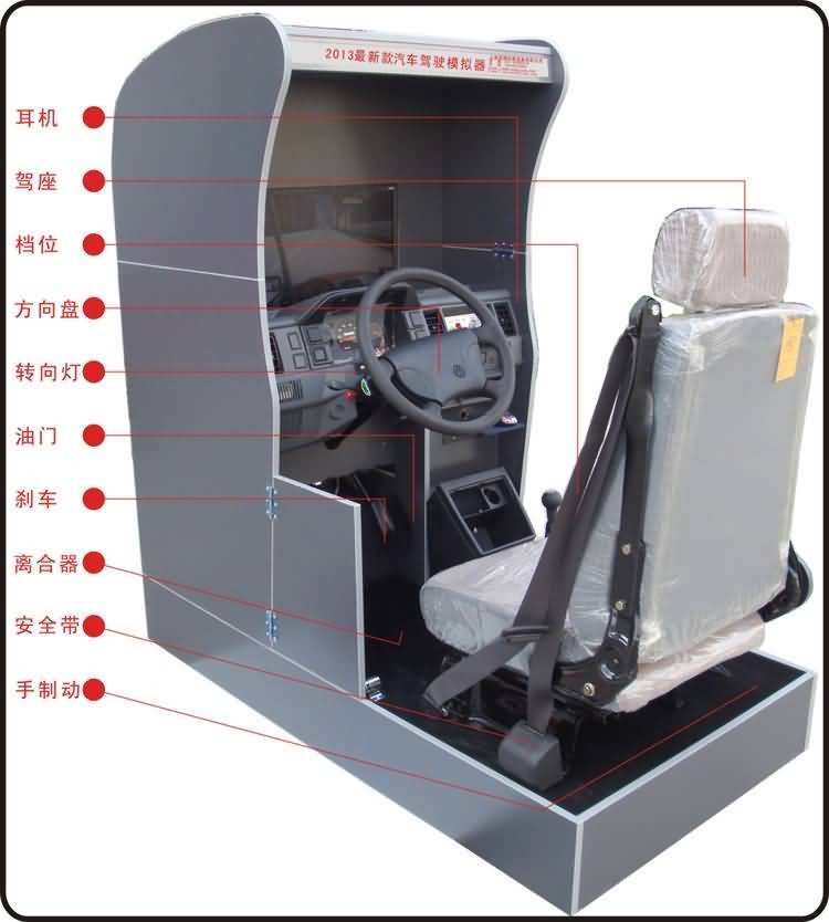SG-2013最新標(biāo)準(zhǔn)豪華型汽車駕駛模擬器