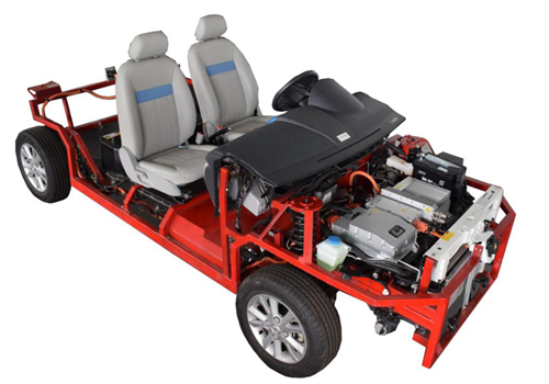 SG-CDD20純電動(dòng)轎車底盤(pán)構(gòu)造與維修實(shí)訓(xùn)系統(tǒng)