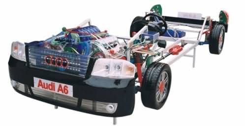 SG-TM14奧迪A6轎車透明整車模型