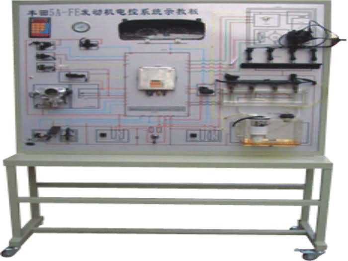 豐田5A-FE發(fā)動機電控系統(tǒng)示教板