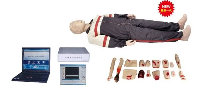 SG-CPR650高級心肺復蘇與創(chuàng)傷模擬人(計算機控制 二合一功能)