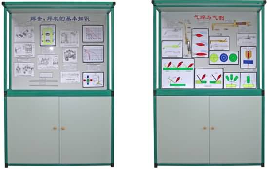 SG-HM10焊工、鉚工工藝學示教陳列柜