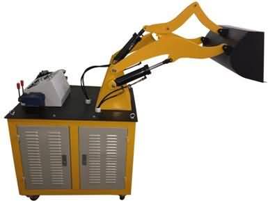 SG-37B裝載機(jī)液壓系統(tǒng)與PLC控制實訓(xùn)裝置(圖1)