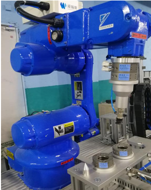 SG-A1I型工業(yè)機(jī)器人基礎(chǔ)運(yùn)用實(shí)訓(xùn)裝置(圖4) SG-A1I型工業(yè)機(jī)器人基礎(chǔ)運(yùn)用實(shí)訓(xùn)裝置(圖4)