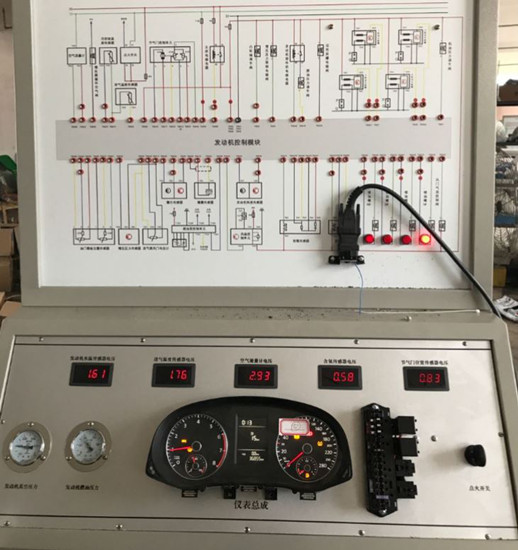 SG-QC58大眾EA888電控發(fā)動(dòng)機(jī)運(yùn)行考核實(shí)訓(xùn)臺(tái)(圖4)