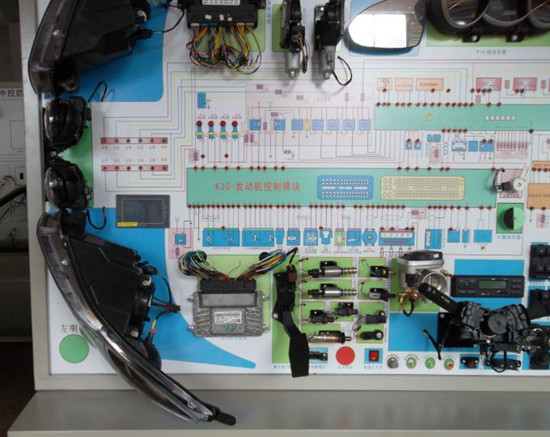 SG-DQ63科魯茲全車電器實(shí)訓(xùn)考核臺(tái)(圖2)