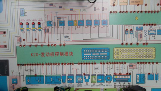 SG-DQ63科魯茲全車電器實(shí)訓(xùn)考核臺(tái)(圖8)
