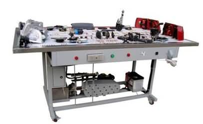 SG-QD10型桑塔納3000全車(chē)電器實(shí)訓(xùn)臺(tái)(圖2) SG-QD10型桑塔納3000全車(chē)電器實(shí)訓(xùn)臺(tái)(圖2)
